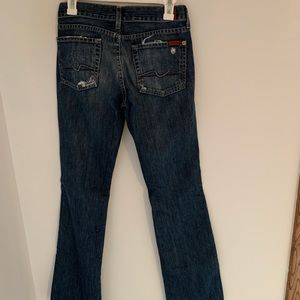 7 for all mankind bootcut jeans 27x32